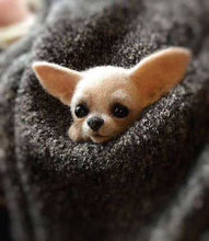 Load image into Gallery viewer, Women Pocket Animal Pet Doll Toy Wool Needle felting Kit DIY Non finished Dog Cat Fox Head Decor