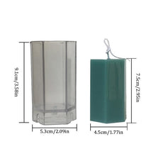 Load image into Gallery viewer, Silicone Candle Mold 3D Cylinder DIY Gypsum Plaster Crafts Mould Candle Mold Candle Soap Mould Craft Resin Molds Decorating Tool